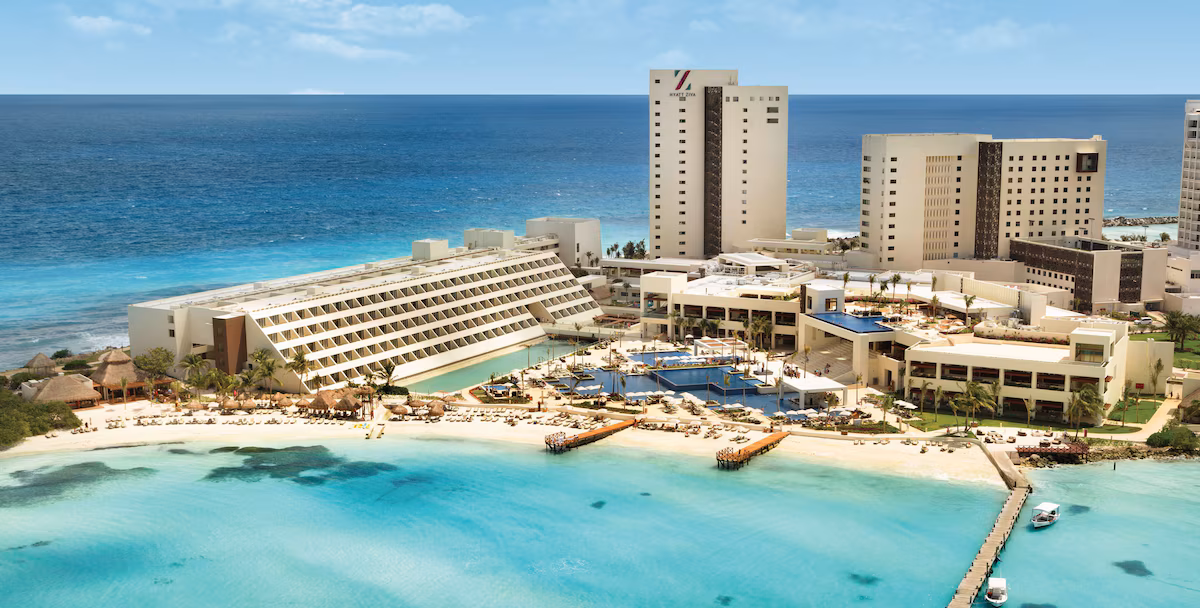 Hyatt Ziva Cancún — beach view